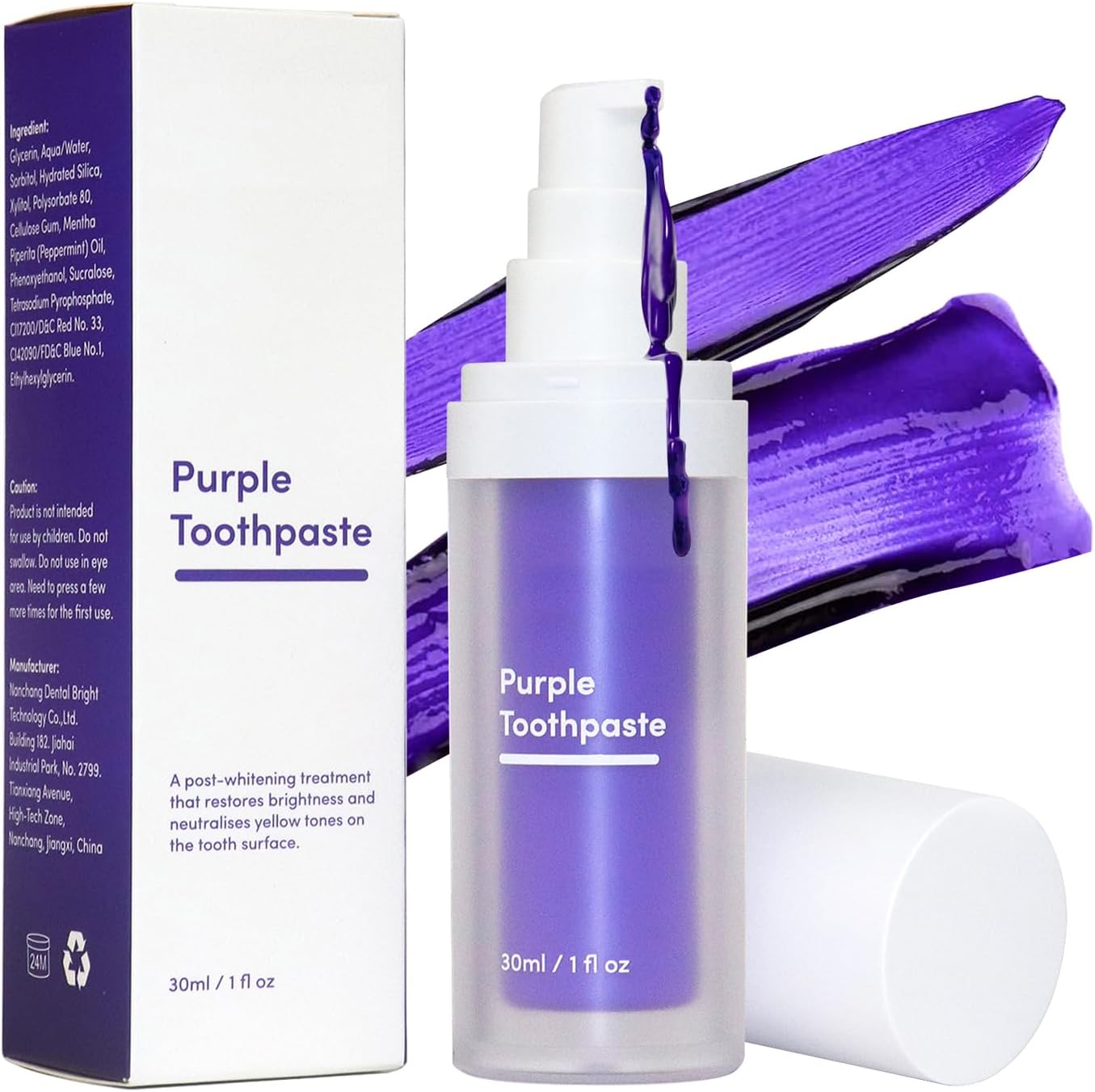 Purple Whitening Toothpaste